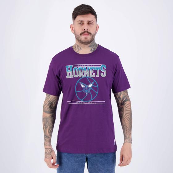 Imagem de Camiseta NBA Box Out Charlotte Hornets Roxo