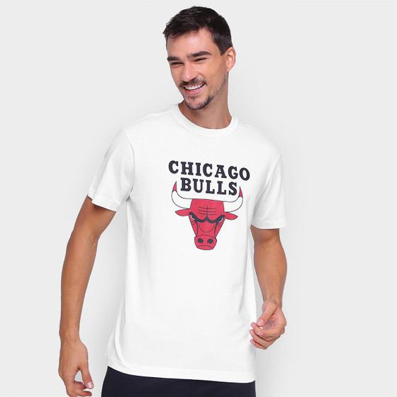 Imagem de Camiseta NBA Chicago Bulls New Era Logo Masculina