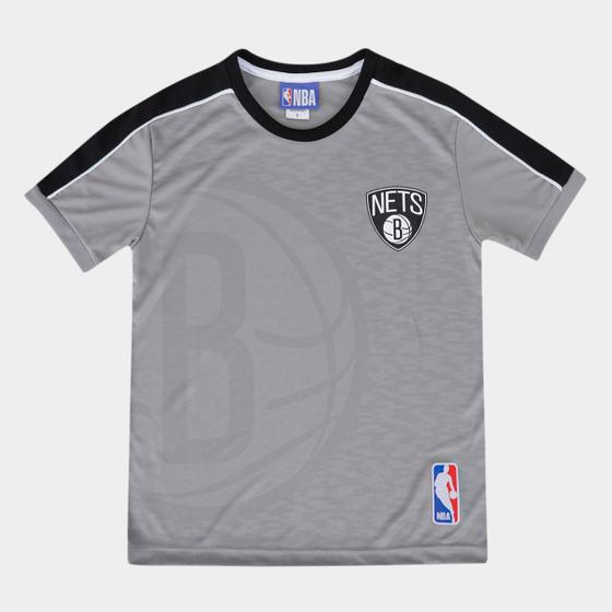 Imagem de Camiseta NBA Infantil Brooklyn Nets Dawn Braziline