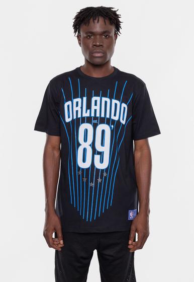Imagem de Camiseta NBA State Number Orlando Magic Preta