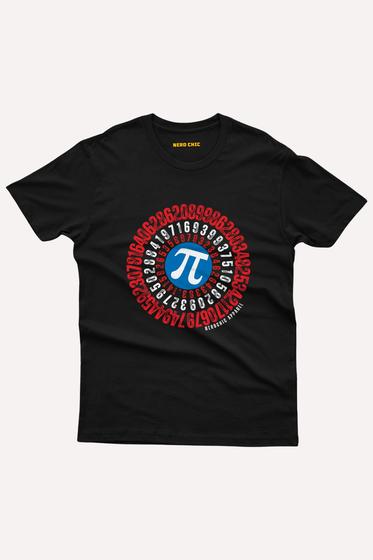 Imagem de Camiseta Nerd Capitão Pi Matemática Geek by Nerd Chic