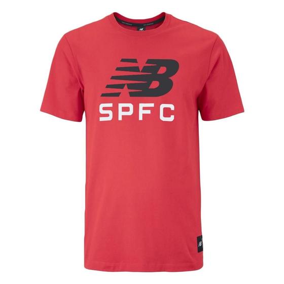 Imagem de Camiseta new balance são paulo f.c 2024 masculina