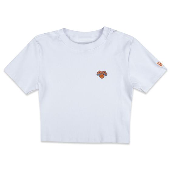 Imagem de Camiseta New Era Feminina Cropped New York Knicks