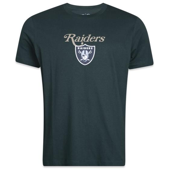 Imagem de Camiseta New Era Regular Las Vegas Raiders Logo History