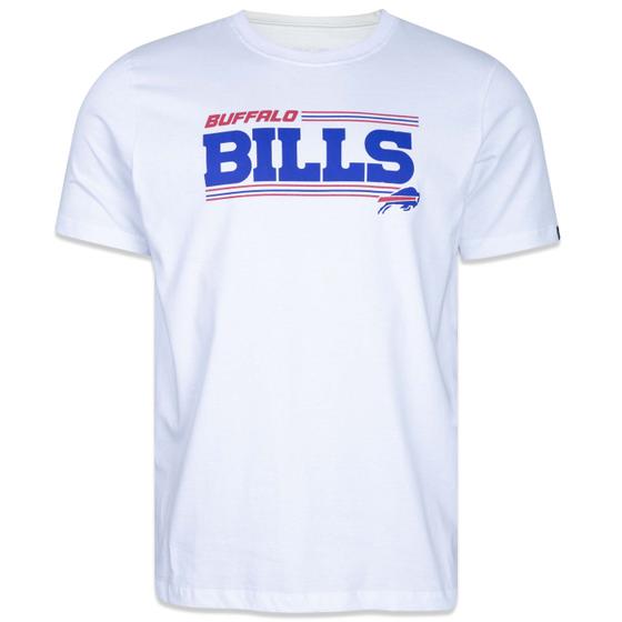 Camiseta New Era Regular NFL Buffalo Bills Core Manga Curta Branco - Camisa  e Camiseta Esportiva - Magazine Luiza