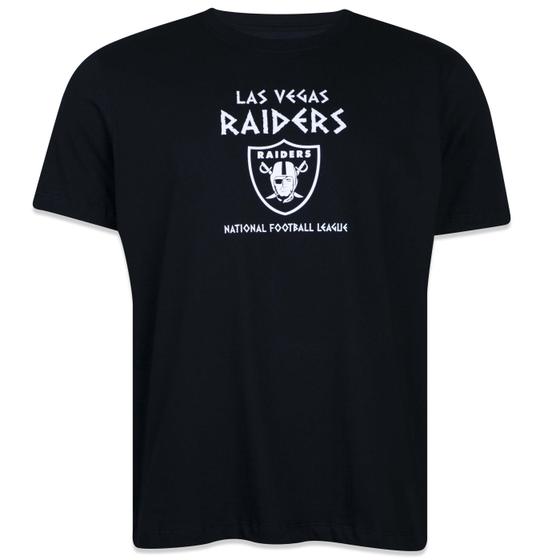 Imagem de Camiseta New Era Regular NFL Las Vegas Raiders Old Culture Manga Curta Preto