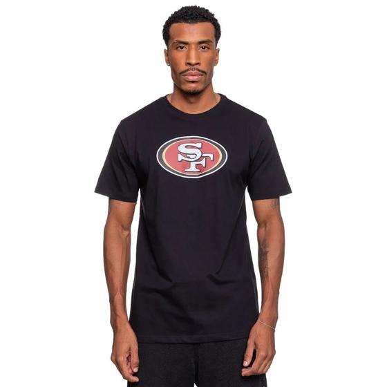 Imagem de Camiseta NFL San Francisco 49ers Logo NF031 - Preto