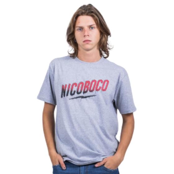 Imagem de Camiseta Nicoboco Original Alta Qualidade Basica Gate  Claro - Moda E Conforto