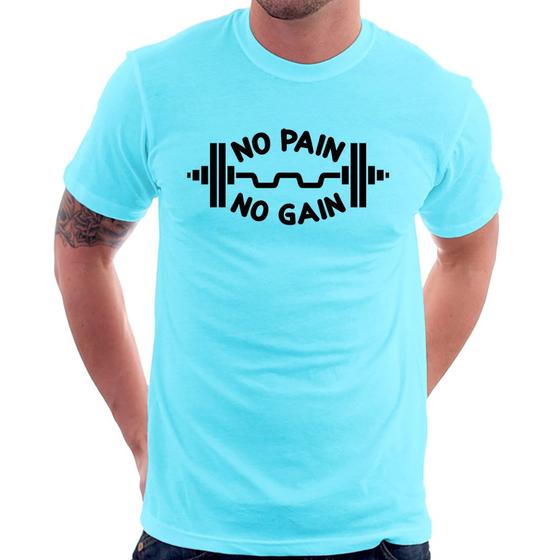 Imagem de Camiseta No Pain No Gain - Foca na Moda