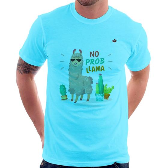 Imagem de Camiseta No prob llama - Foca na Moda