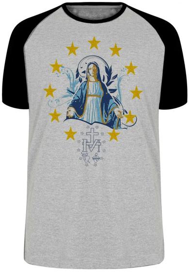 Imagem de Camiseta Nossa Senhora das Graças Blusa Plus Size extra grande adulto ou infantil