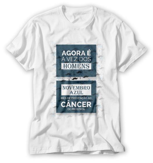 Imagem de Camiseta novembro azul agora é a vez dos homens lançamento