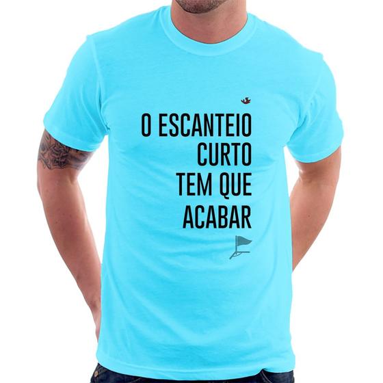 Imagem de Camiseta O escanteio curto tem que acabar - Foca na Moda