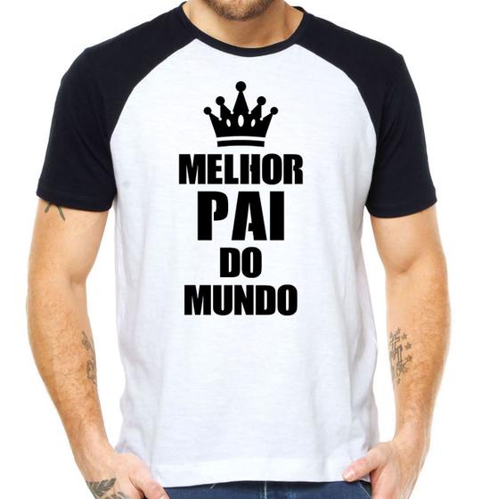 Imagem de Camiseta o melhor pai do mundo dia dos pais tshirt