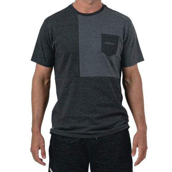 Imagem de Camiseta Oakley Bark Pocket Tee Masculina Preto