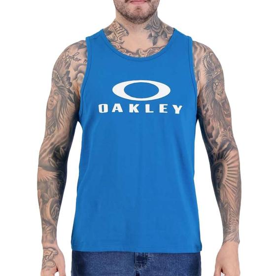 Imagem de Camiseta Oakley Bark Tank SM25 Masculina Astral Blue