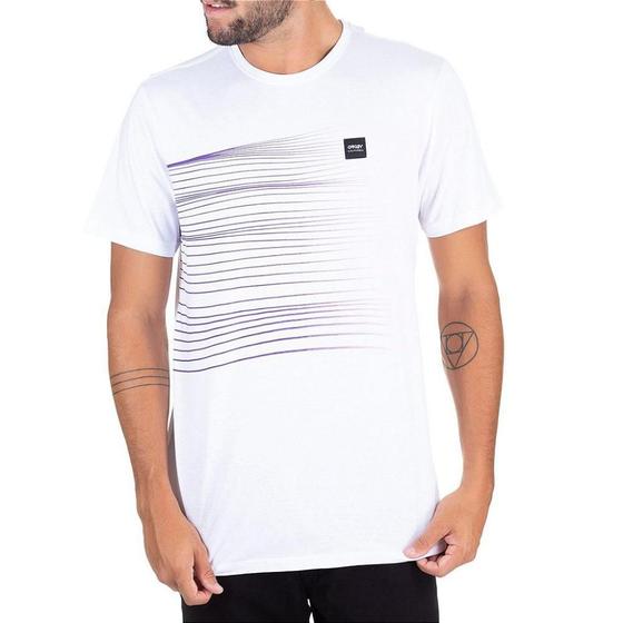 Imagem de Camiseta Oakley Especial Sunset Iridium SP Branca