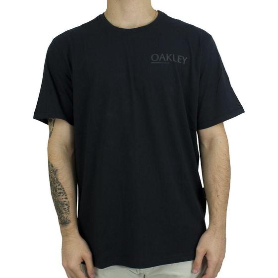 Imagem de Camiseta Oakley Graphic Logo SM23 Masculina Blackout