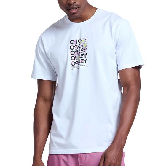 Camiseta Oakley Jellyfich Logo Graphic WT23 Masculina Branco Menor preço em Camiseta Oakley Jellyfich Logo Graphic WT23 Masculina Branco