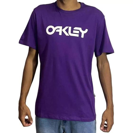 Imagem de Camiseta Oakley Mark II SS WT24 Masculina Enamel Purple