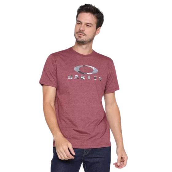 Camiseta Oakley Masculina Camo SS Menor preço em Camiseta Oakley Masculina Camo SS