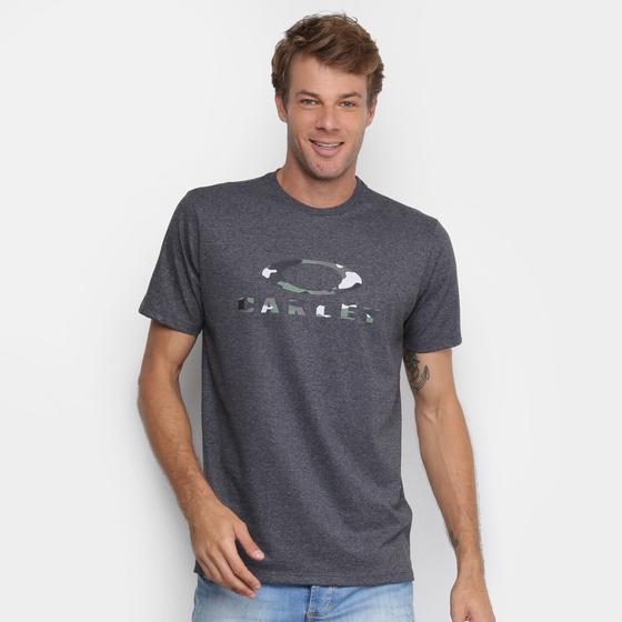 Camiseta Oakley Daily Sport III Masculina - Chumbo