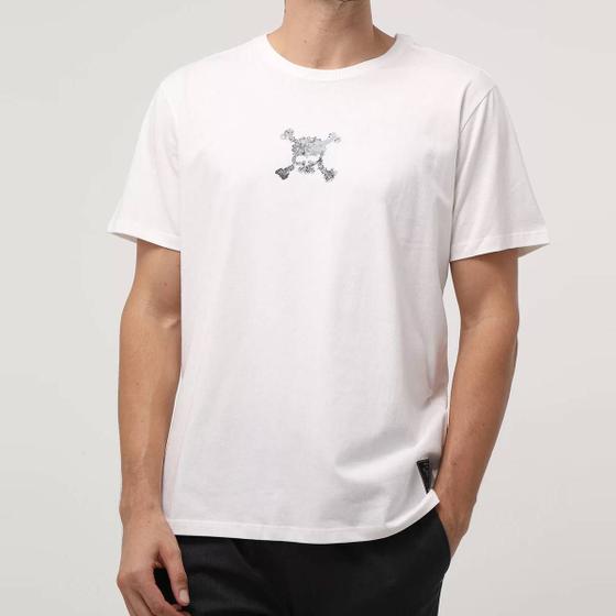 Imagem de Camiseta Oakley Skull Back Off White