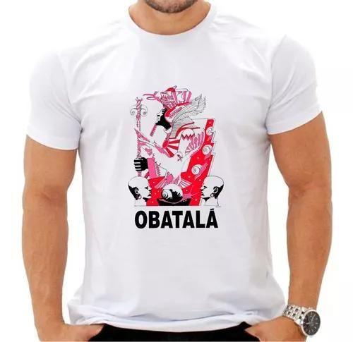 Imagem de Camiseta Obatala Orixás Camisa Macumba Umbanda Candomblé