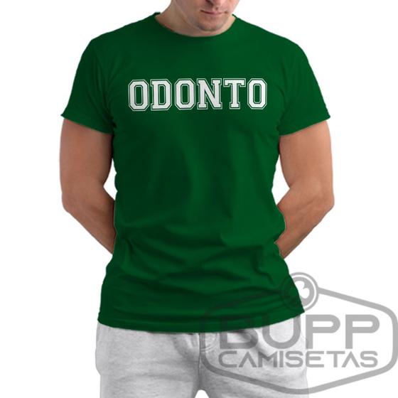 Imagem de Camiseta Odonto Camisa Odontologia Pronta Entrega Varias Cores 100% Algodão Faculdade Curso