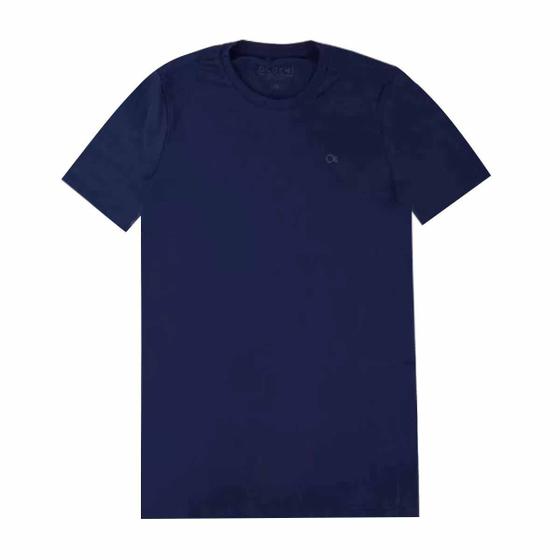 Imagem de Camiseta Ogochi Infantil Essencial Básica Azul Marinho