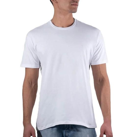 Imagem de Camiseta Ogochi Manga Curta Básica Masculina 6001001 Branca