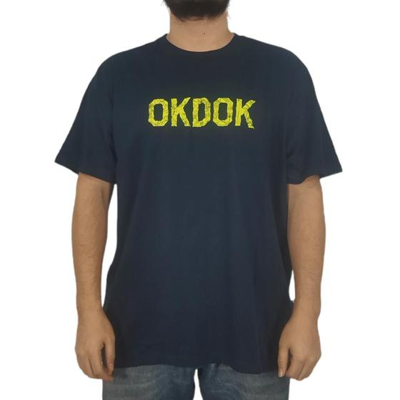 Imagem de Camiseta Okdok Azul Marinho - Masculina