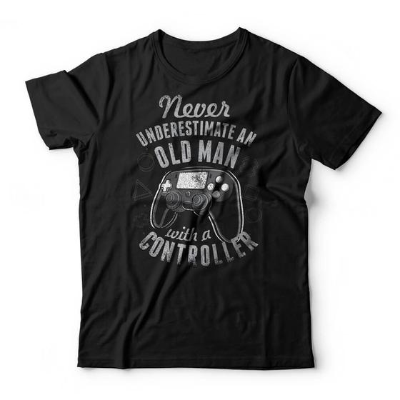 Imagem de Camiseta Old Man With A Controller