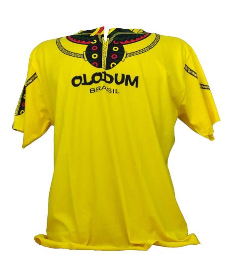 Imagem de Camiseta Olodum Gola Africana Tribal Original By Bahia