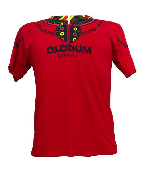 Imagem de Camiseta Olodum Gola Africana Tribal Original By Bahia