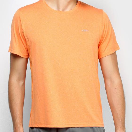 Imagem de Camiseta Olympikus Fit Masculina - Laranja Claro - P