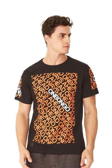 Imagem de Camiseta Onbongo Estampada Preta