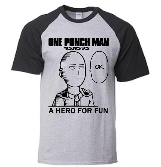 Imagem de Camiseta One Punch Man Saitama A Hero For Fun ( Anime )PLUS SIZE