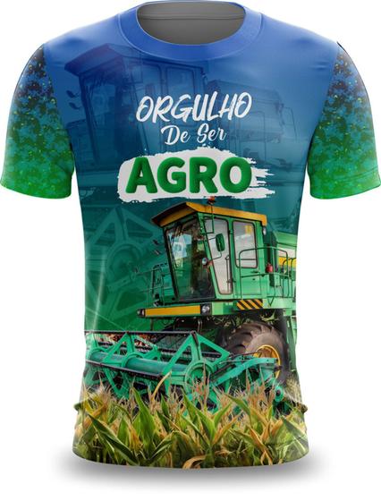 Imagem de Camiseta Orgulho de Ser Agro Trator Roça