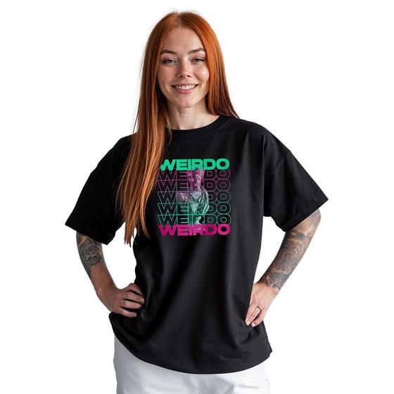 Imagem de Camiseta Oversized Adulto Unissex 100% Algodão do P ao G4 Angel WEIRDO