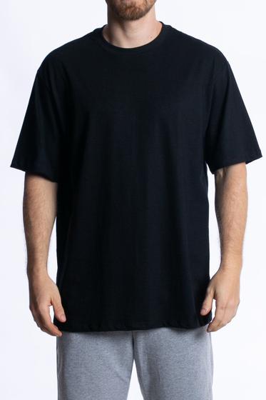 Imagem de Camiseta Oversized Algodão - Preta