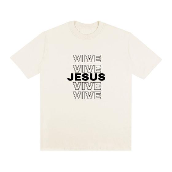 Imagem de Camiseta Oversized Basic Jesus Vive