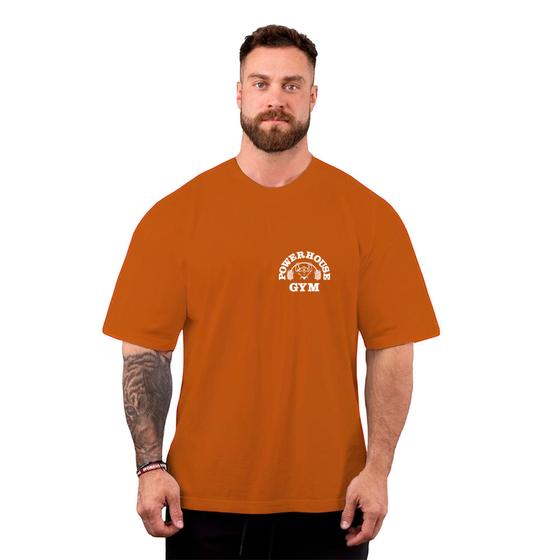 Imagem de Camiseta Oversized Masculina Academia Treino Maromba Power House