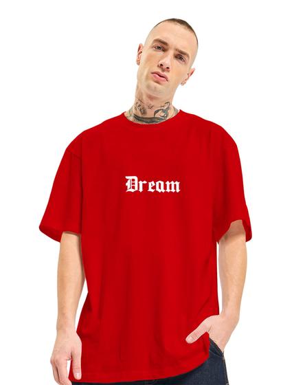 Imagem de Camiseta Oversized Masculina Maromba Treino Academia Skate Streetwear Dream