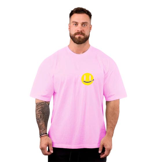 Imagem de Camiseta Oversized Masculina Streetwear Skate Maromba Ações sem Palavras