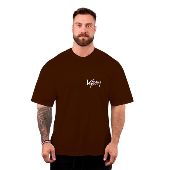 Imagem de Camiseta Oversized Masculina Treino Academia Maromba Veraw