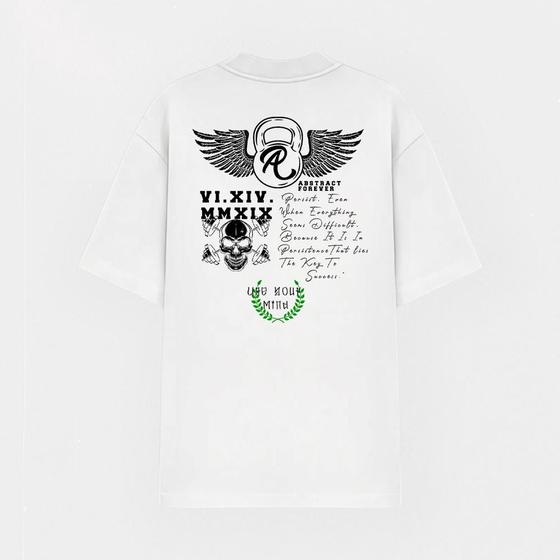 Imagem de Camiseta Oversized StreetWear Algodão Abstract Forever Persist 