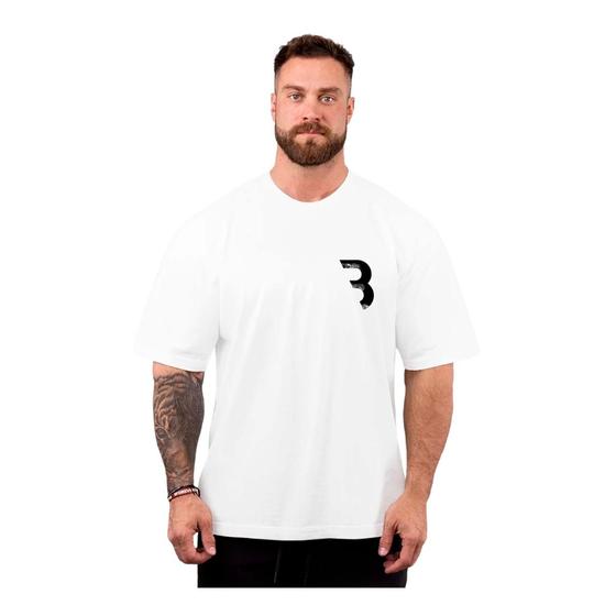 Imagem de Camiseta Oversized Streetwear Maromba Academia Treino Caveira