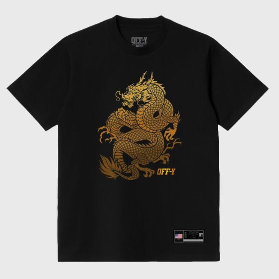 Imagem de Camiseta Oversized Streetwear Off-Y Dragon