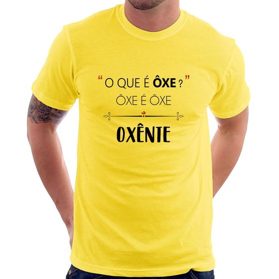 Imagem de Camiseta Ôxe é Ôxe, Oxênte - Foca na Moda